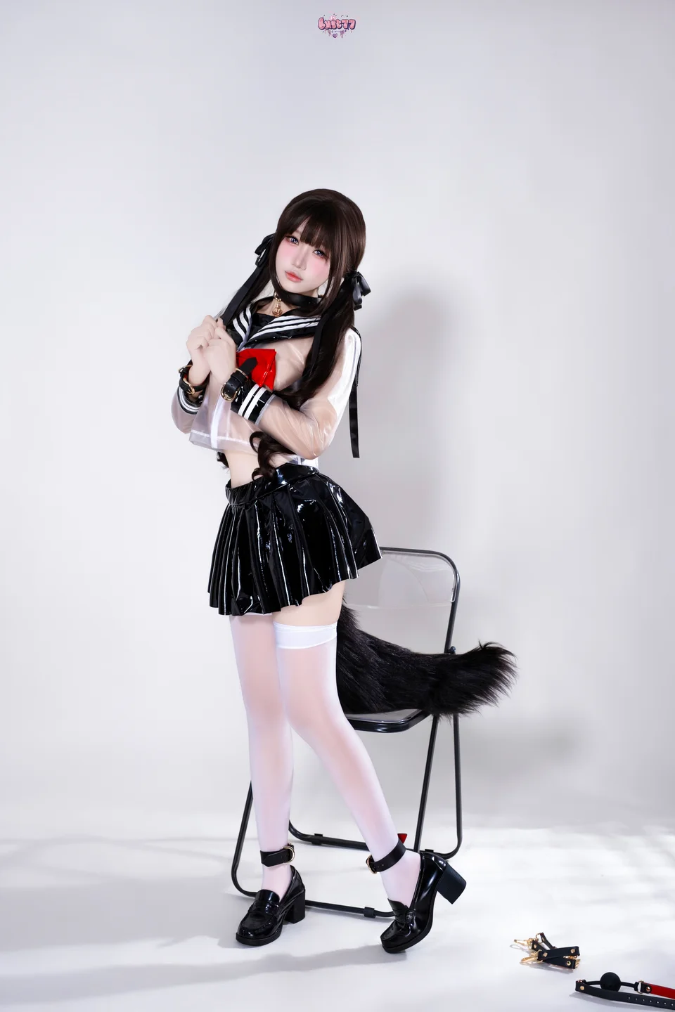 柒柒要乖哦 - No.060 兽尾透明JK [112P,1V-1.86GB] tg@simisebaisi 【丝足阁】003.webp